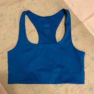 Girlfriend Collective Paloma Bra Blue Size S